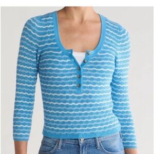Mother Striped Knit Sweater (S)